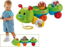 Игрушка-каталка Гусеничка J4507