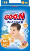 Подгузники GOON M (6-11кг) 66шт.