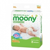 Подгузники MOONY NB (до 5кг)  90 шт.