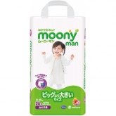 MOONY трусики Super BIG GIRL (13-25кг) 26 шт.