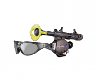 Подслушивающее устройство с солнцезащитными очками