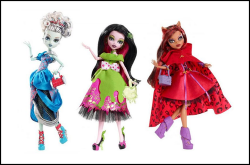 Куклы Монстр Хай серия Страшная сказка