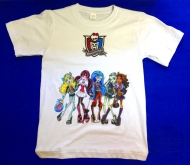 Футболка Монстр Хай Белая 38,40,42