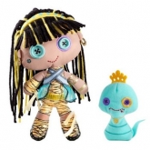 Мягкие куклы Cleo de Nile и Hissette из серии Друзья, Школа Монстров, Monster High