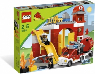 Лего 6168 Дупло (Duplo) Пожарная станция