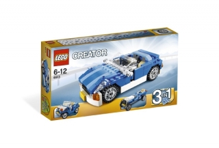 Лего 6913 Creator Синий кабриолет