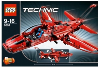 Лего 9394 Technic Реактивный самолет