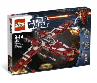 Лего 9497 Star Wars Республиканский атакующий звездный истребитель