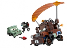 Лего 9483 Тачки 2 Побег агента Мэтра