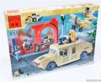 Конструктор Brick 817 Военный Хаммер