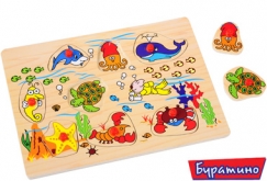 Пазл Морские животные Б022