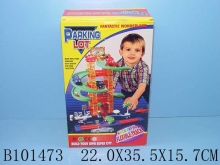 Детский гараж для машин 5 уровней