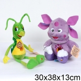 Мягкая игрушка Мульти-Пульти  набор Лунтик и Кузнечик Кузя озвученный