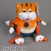 Мягкая игрушка Мульти-Пульти Кот с сосисками озвученный