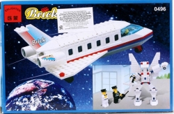 Конструктор Brick 496 Самолет пассажирский