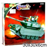 Конструктор Brick 494 Танк, самолет, пушка, грузовик, машина