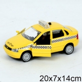 Детская инерционная машинка Лада Калина Такси 