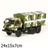 Детская инерционная машинка Камаз спецназ