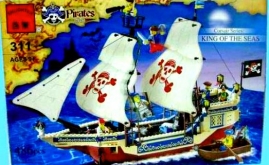 Конструктор Brick 311 Пиратский корабль