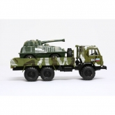 Детская инерционная машинка Камаз военный