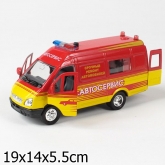 Детская инерционная машинка Газель Автосервис 