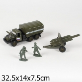 Детская машина ЗИЛ-131 с пушкой