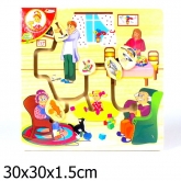 Деревянный лабиринт Семья