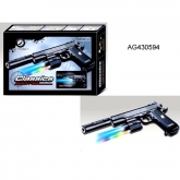 Детский пистолет пневматический с пульками