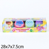 Пальчиковые краски с печатями