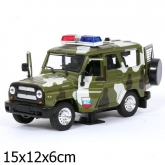 Детская машина УАЗ Hunter Военная