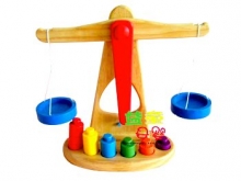 Детские деревянные Весы Б921