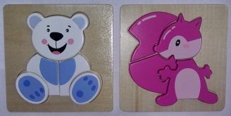 Пазл Дружные зверята 8519