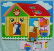 Двухуровневый пазл Ферма 8637