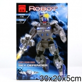 Конструктор Brick 120 Робот трансформер