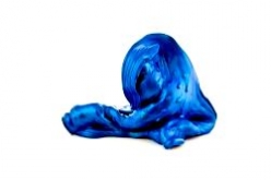 Хэндгам (путти) синий металлик