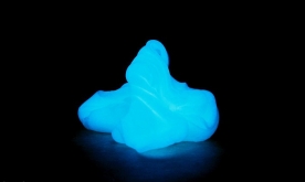 Хэндгам (путти) светящийся голубой