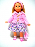Интерактивная кукла Карапуз модница в розовом