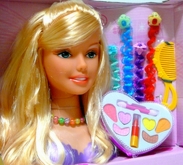 Кукла с косметикой