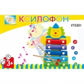 Ксилофон металлический 5 клавиш 5101