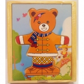 Пазл Мишка с одеждой 8204