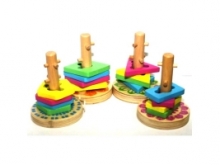 Формы на палочках 4 фигуры