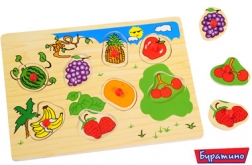 Пазл фрукты Б015
