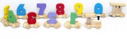 Деревянная игрушка Паровозик 8231