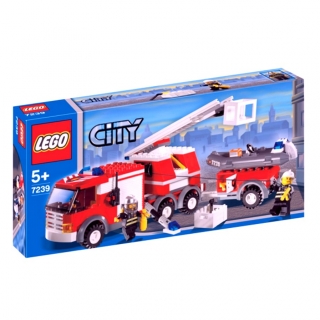 Лего 7239 City Пожарная машина 