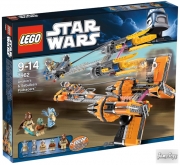 Лего 7962 Star Wars Гоночные капсулы Анакина и Себульбы