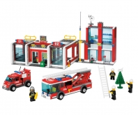 Лего 7208 City Пожарное депо