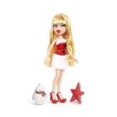 Bratz 515289 Братц кукла праздничная с елочным украшением, Хлоя