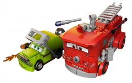 Лего 9484 Тачки 2 Команда спасения