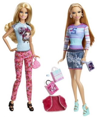 Кукла Барби(Barbie) серия Игра с модой набор - Подружки