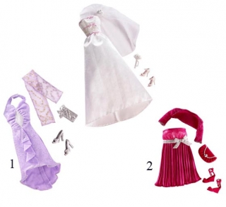 Барби Платье набор одежды в ассортименте